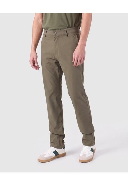 Pantalón Unicolor Para Hombre  Para Hombre Verde Patprimo