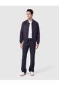 Pantalón Casual Recto Para Hombre  Para Hombre Azul Patprimo de Patprimo