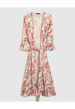 Chaqueta Para Mujer Kimono Color Rojo Marca Patprimo #30080528