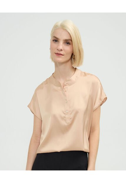 Blusa Para Mujer Manga Corta Color Rosa Marca Patprimo #30123477