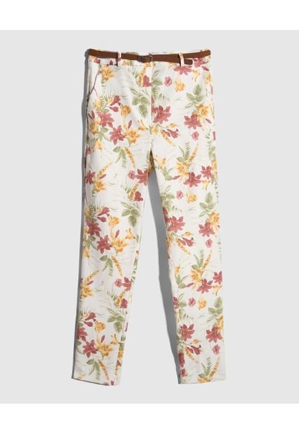 Pantalón Para Mujer Chino Color Hueso Marca Patprimo #30071890
