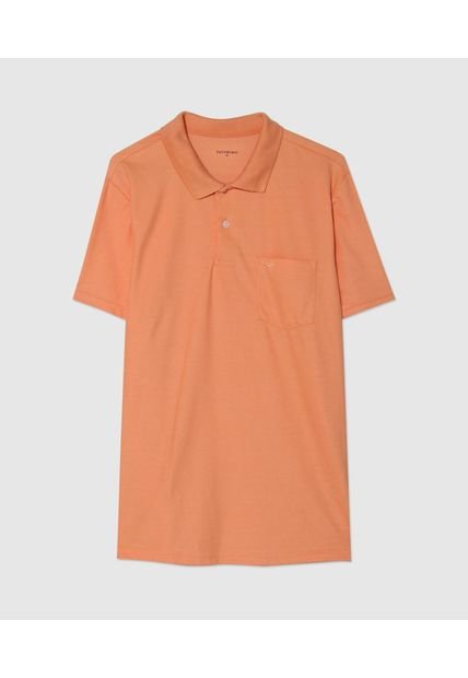 Polo Hombre Patprimo  Naranja Poliéster