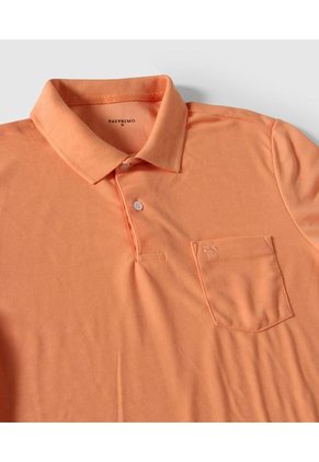 Polo Hombre Patprimo  Naranja Poliéster