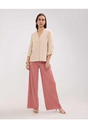 Blusa Para Mujer Manga Larga Color Beige Marca Patprimo #30123391