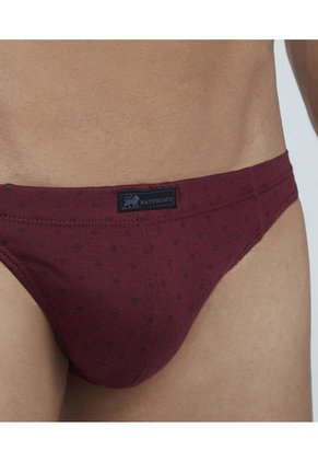 Pantalóncillo X1 Para Hombre Tanga Color Negro Marca Patprimo #10054