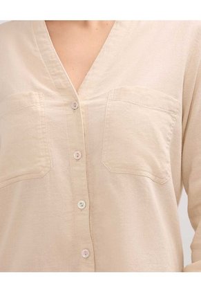 Blusa Para Mujer Manga Larga Color Beige Marca Patprimo #30123391