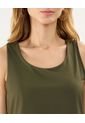 Camiseta Para Mujer Manga Sisa Cuello Redondo Color Verde  Marca Patprimo #30093591 de Patprimo