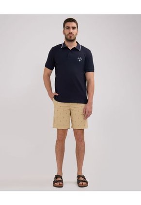 Polo Para Hombre Cuello Tejido Sin Bolsillo Color Negro Marca Patprimo #44112656