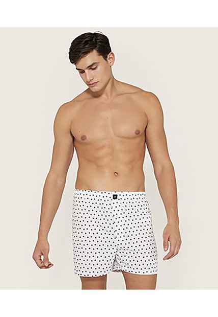 Boxer Para Hombre Bragueta Amplio Color Negro Marca Patprimo #44000326