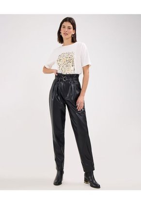 Camiseta Para Mujer Manga Corta Color Blanco Marca Patprimo #30093580