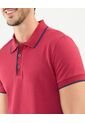Polo Para Hombre Cuello Tejido Sin Bolsillo Color Rojo  Marca Patprimo #44112704 de Patprimo