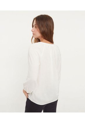 Blusa Para Mujer Manga 3/4 Color Crudo Marca Patprimo #30123233