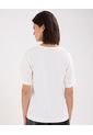 Camiseta Para Mujer Manga Corta Color Blanco Marca Patprimo #30093580 de Patprimo