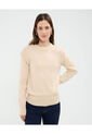 Saco Para Mujer Cuello Redondo Color Beige Marca Patprimo #30330627 de Patprimo