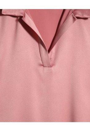 Blusa Para Mujer Manga Corta Color Rosa Marca Patprimo #30123386