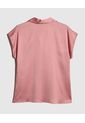 Blusa Para Mujer Manga Corta Color Rosa Marca Patprimo #30123386 de Patprimo
