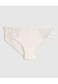 Panty Hipster Con Encaje   Para Mujer Crema Patprimo de Patprimo