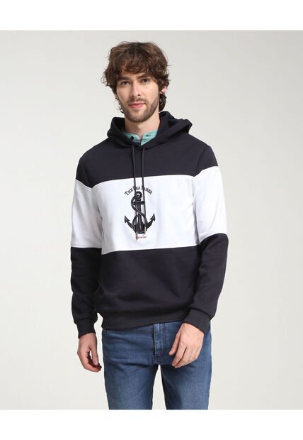 Buzo Para Hombre Hoodie Color Azul Marca Patprimo #44060288