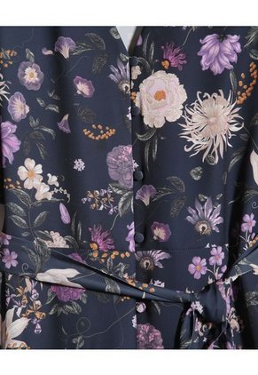 Vestido Para Mujer Manga Corta Color Azul Oscuro Marca Patprimo #30170986