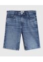 Bermuda Denim Cinco Bolsillos   Para Hombre Azul Patprimo de Patprimo