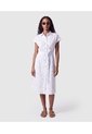 Vestido Camisero Con Cinturón Para Mujer  Para Mujer Azul Patprimo de Patprimo