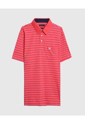 Polo Para Hombre Cuello Maquina Con Bolsillo Color Rosado Marca Patprimo #44111106 Patprimo