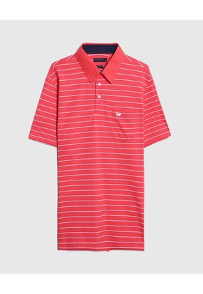 Polo Para Hombre Cuello Maquina Con Bolsillo Color Rosado Marca Patprimo #44111106