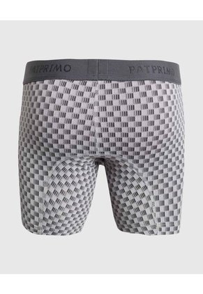 Boxer X1 Para Hombre Fleat Seamer Medio Color Gris Marca Patprimo #44000508
