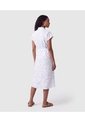 Vestido Camisero Con Cinturón Para Mujer  Para Mujer Azul Patprimo de Patprimo
