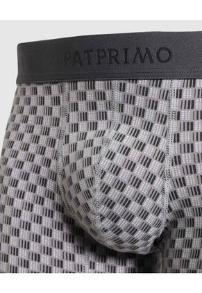 Boxer X1 Para Hombre Fleat Seamer Medio Color Gris Marca Patprimo #44000508