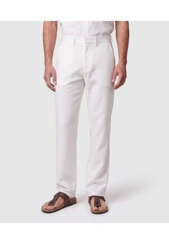 Pantalón Chino Corte Recto Para Hombre  Para Hombre Blanco Patprimo Patprimo