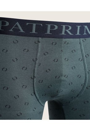 Boxer X1 Para Hombre Filete Medio Color Verde Marca Patprimo #44000411