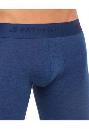 Boxer X1 Para Hombre Fleat Seamer Largo Color Azul Marca Patprimo #44000072