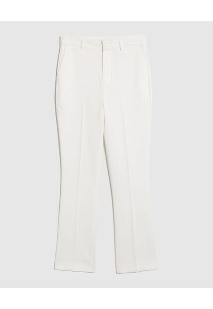 Pantalón Unicolor   Para Mujer Blanco Patprimo