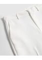 Pantalón Unicolor   Para Mujer Blanco Patprimo de Patprimo