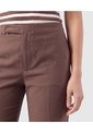 Pantalón Bota Semiacampanada Para Mujer  Para Mujer Café Patprimo de Patprimo