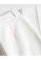 Pantalón Unicolor   Para Mujer Blanco Patprimo de Patprimo