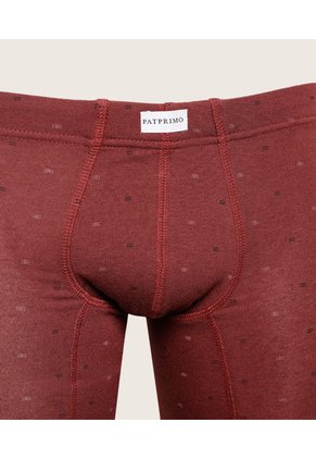Boxer X1 Para Hombre Filete Medio Color Vino Marca Patprimo #44000431
