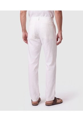 Pantalón Chino Corte Recto Para Hombre Para Hombre Blanco Patprimo
