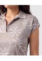 Blusa Manga Corta Con Solapa Para Mujer  Para Mujer Verde Patprimo de Patprimo