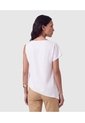 Blusa Asimétrica Con Herraje Para Mujer  Para Mujer Blanco Patprimo de Patprimo