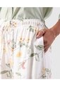 Pantalón Bota Ancha Con Cordón Para Mujer  Para Mujer Blanco Patprimo de Patprimo