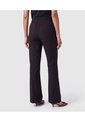 Pantalón Bota Semiacampanada Para Mujer  Para Mujer Negro Patprimo de Patprimo