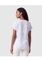 Blusa Manga Corta Dobladillo Para Mujer  Para Mujer Azul Patprimo de Patprimo