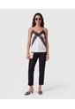 Blusa Lencera Con Encaje Para Mujer  Para Mujer Blanco Patprimo de Patprimo