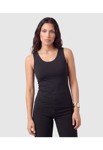 Camiseta Básica De Manga Sisa Para Mujer  Para Mujer Negro Patprimo Patprimo