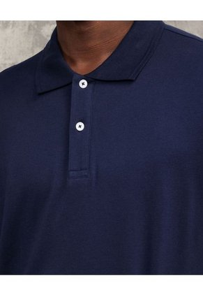 Polo Para Hombre Cuello Tejido Sin Bolsillo Color Azul  Marca Patprimo #44112585