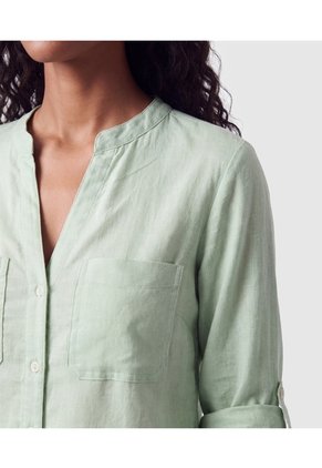 Blusa Manga Ajustable Para Mujer  Para Mujer Verde Patprimo