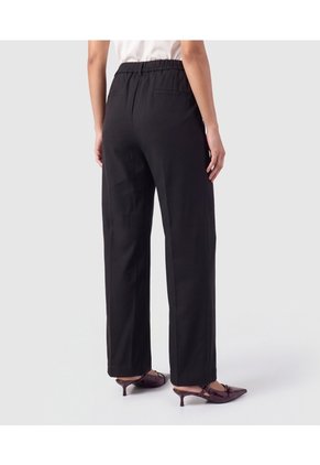 Pantalón Bota Ancha Tiro Alto Para Mujer  Para Mujer Negro Patprimo