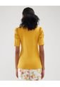 Camiseta Para Mujer Manga Corta Color Amarillo  Marca Patprimo #30093545 de Patprimo